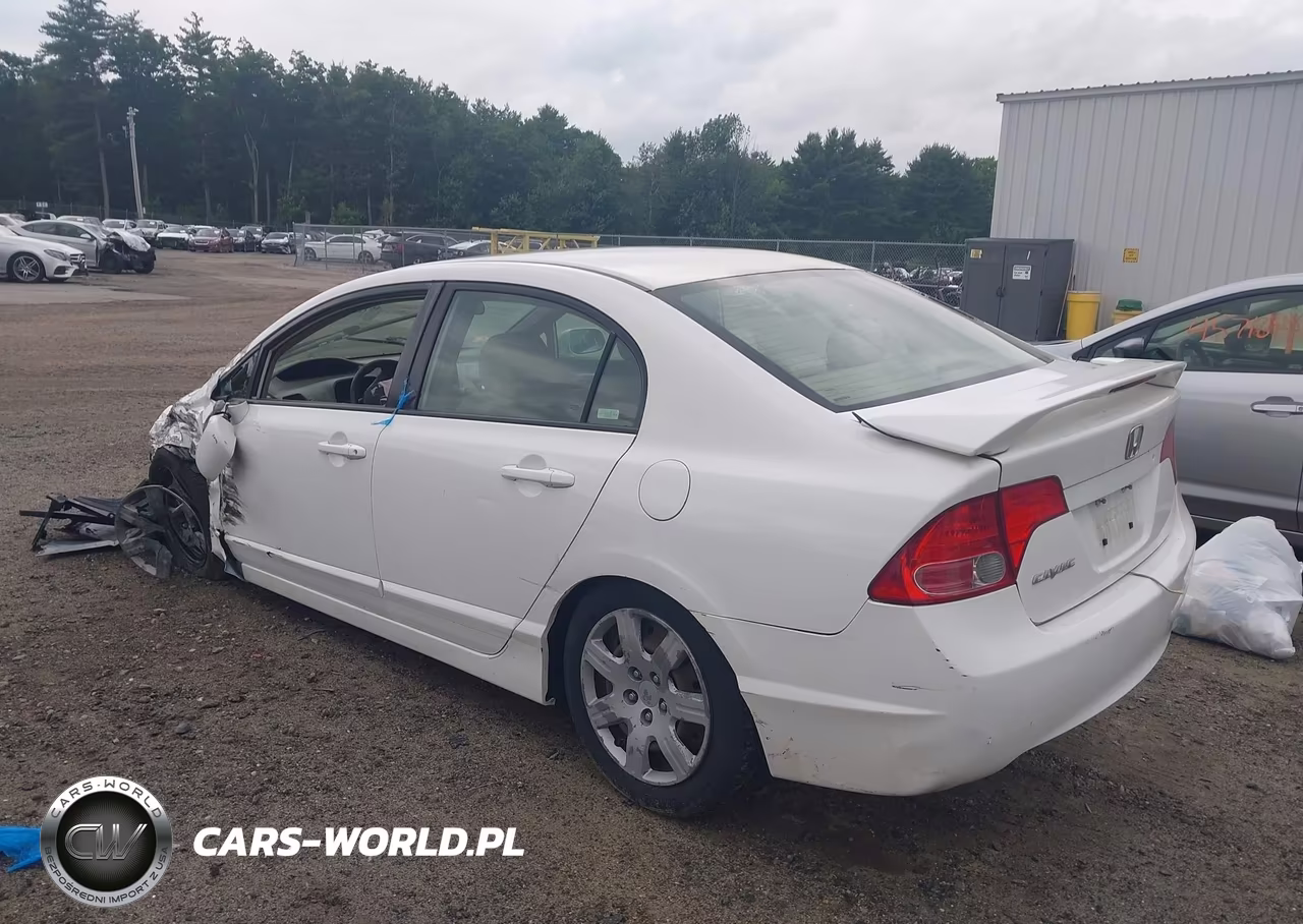 2008 Honda Civic Lx VIN:2HGFA16548H517276 - 3