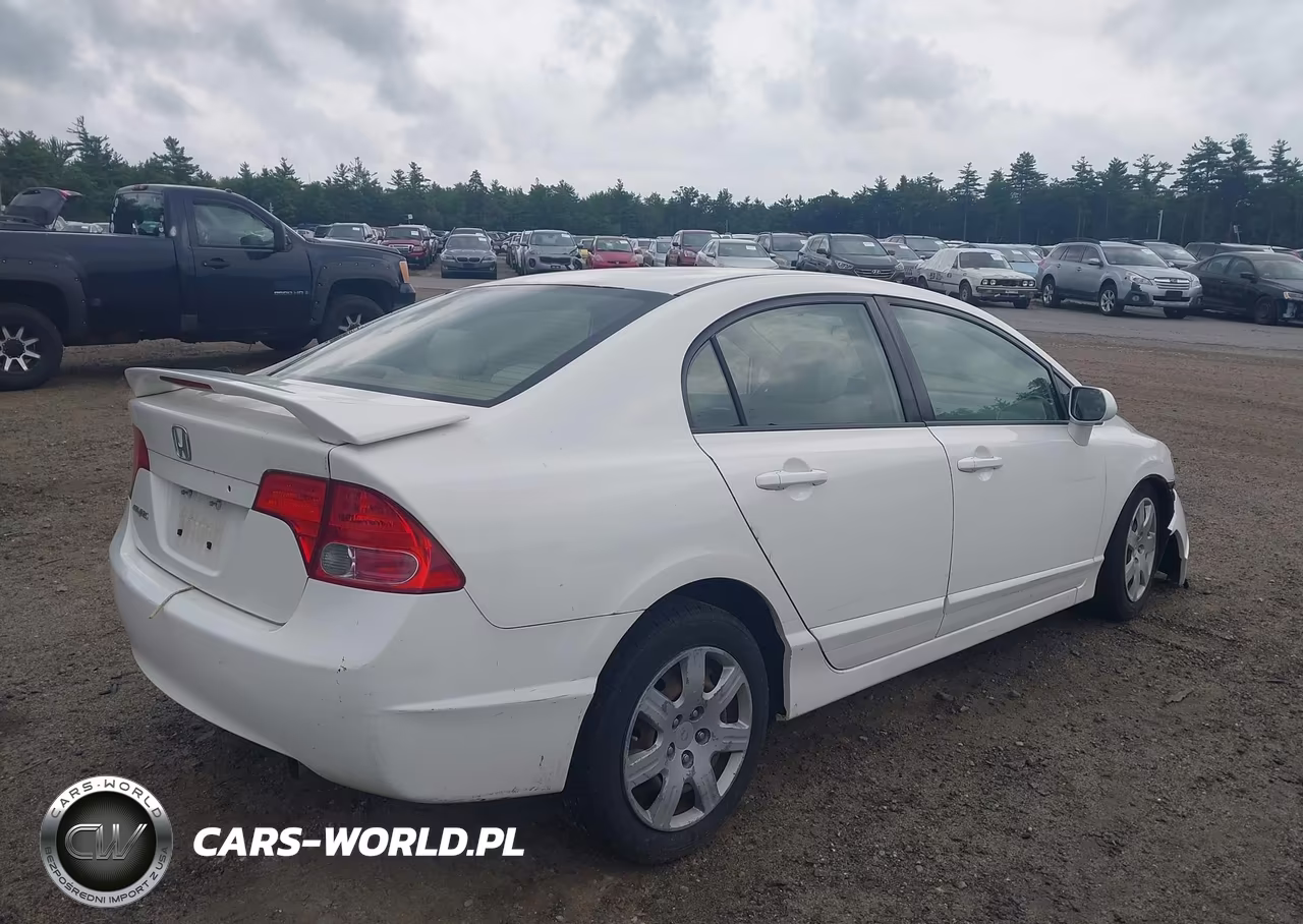 2008 Honda Civic Lx VIN:2HGFA16548H517276 - 4