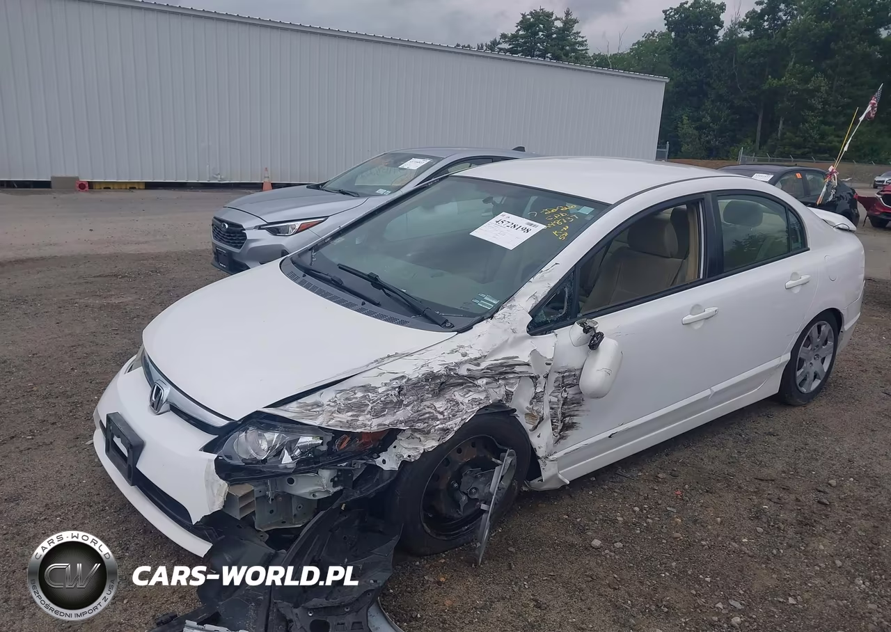 2008 Honda Civic Lx VIN:2HGFA16548H517276 - 6