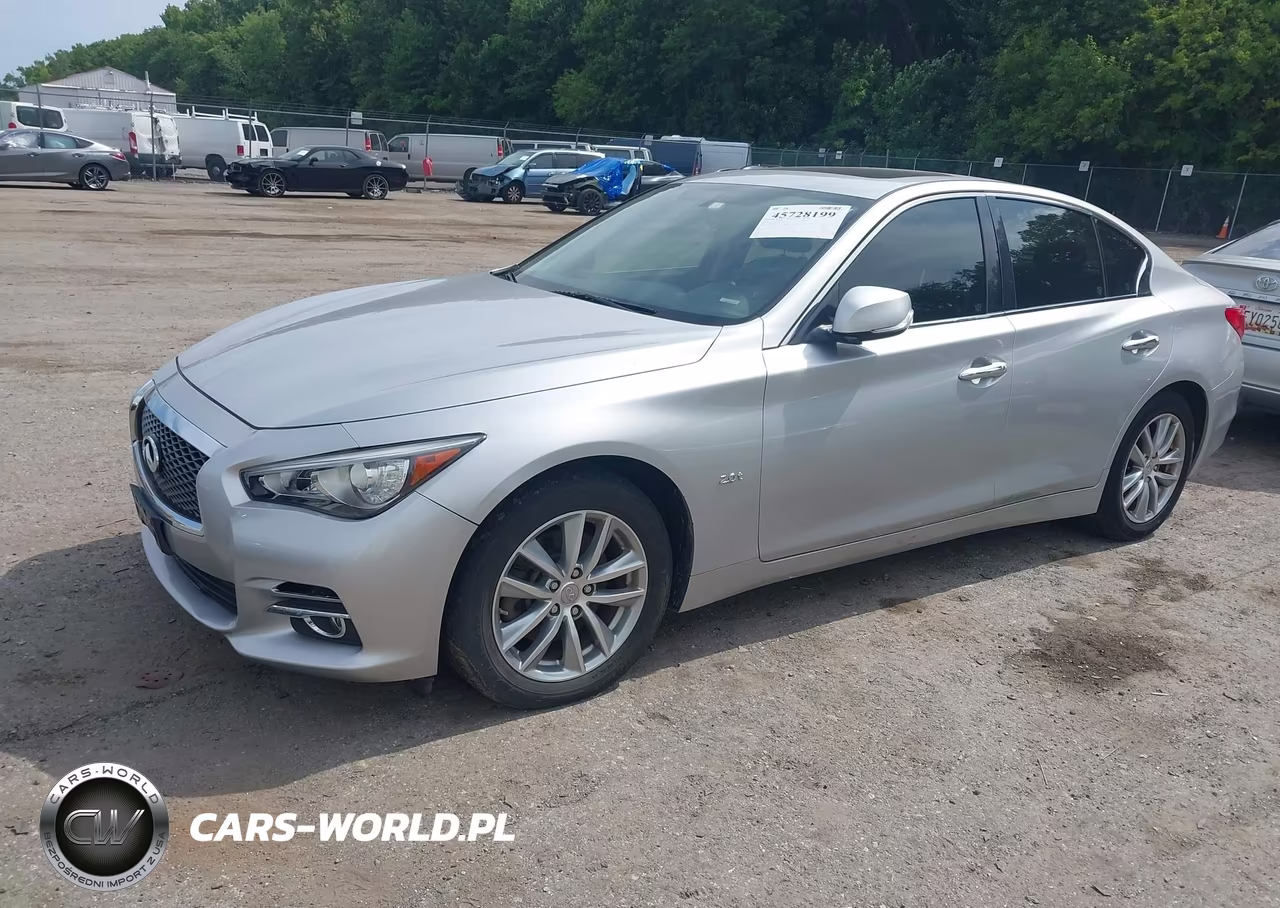 2016 Infiniti Q50 2.0T Premium VIN:JN1CV7AR3GM253386 - 2