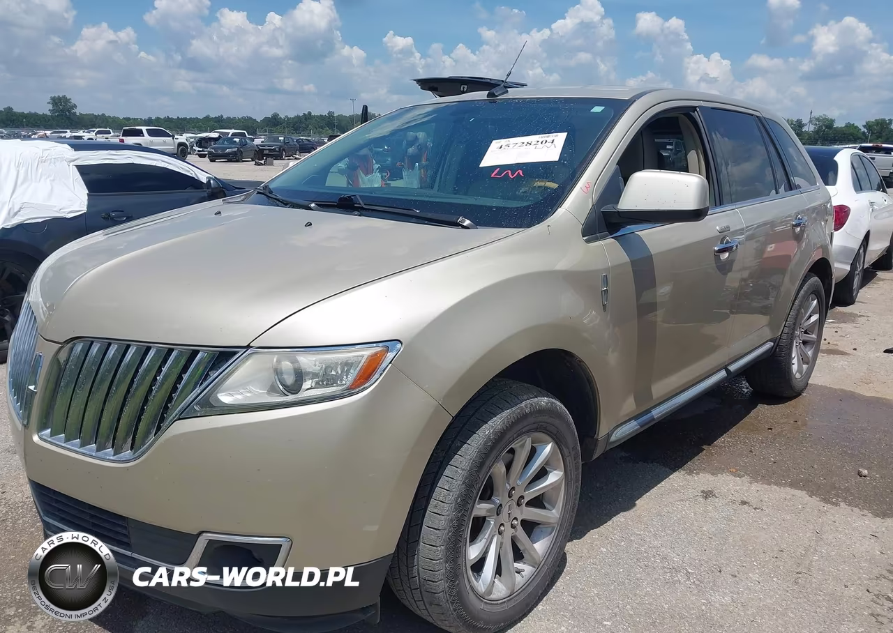 2011 Lincoln Mkx VIN:2LMDJ6JK8BBJ12774 - 2