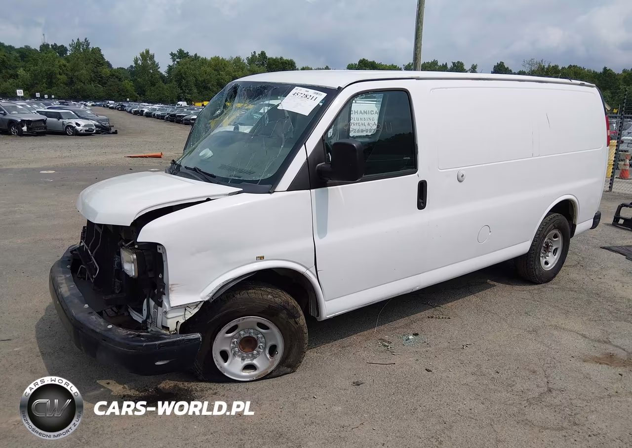 2012 Chevrolet Express 2500 Work Van VIN:1GCWGFCA7C1197387 - 2