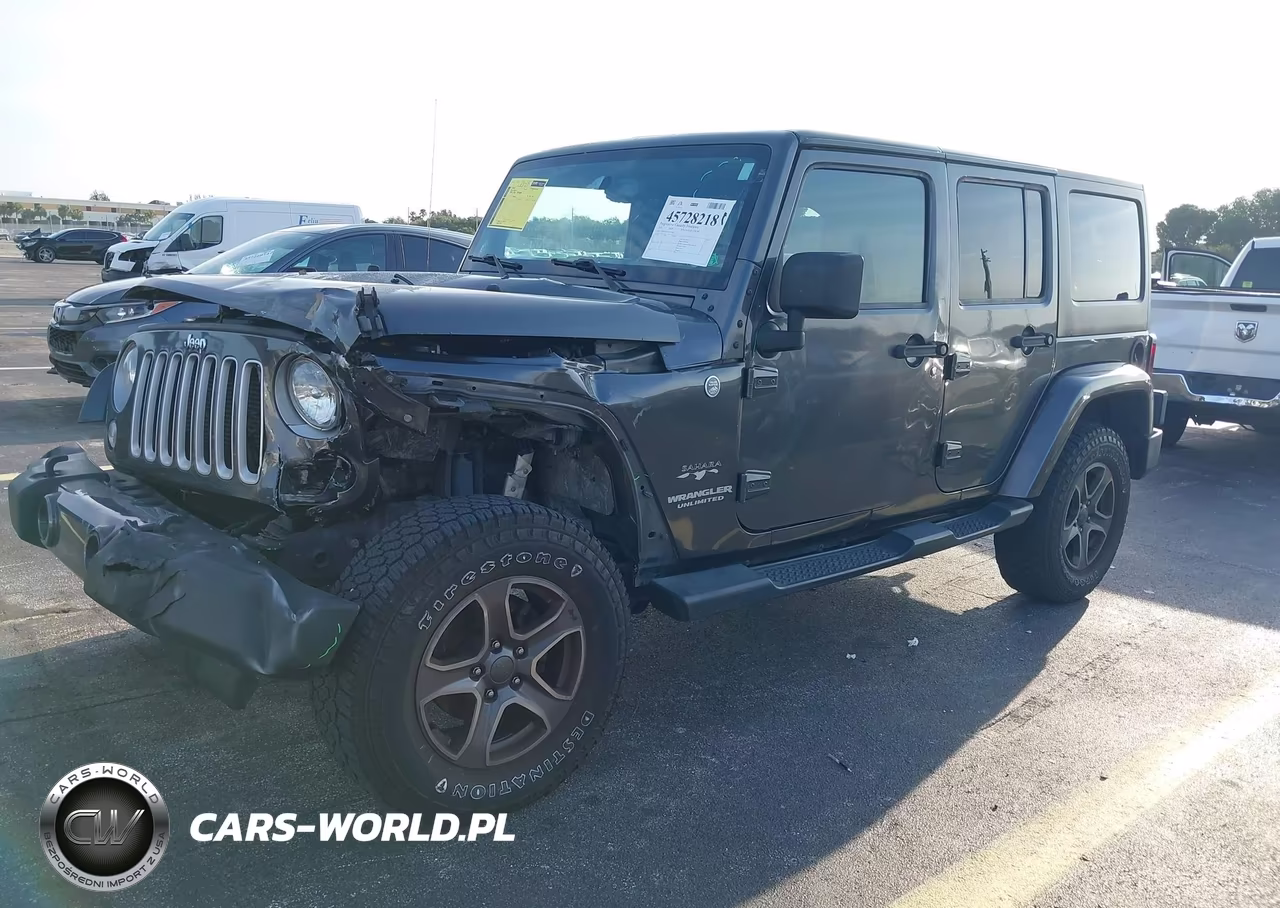 2016 Jeep Wrangler Unlimited Sahara VIN:1C4BJWEG9GL303589 - 2