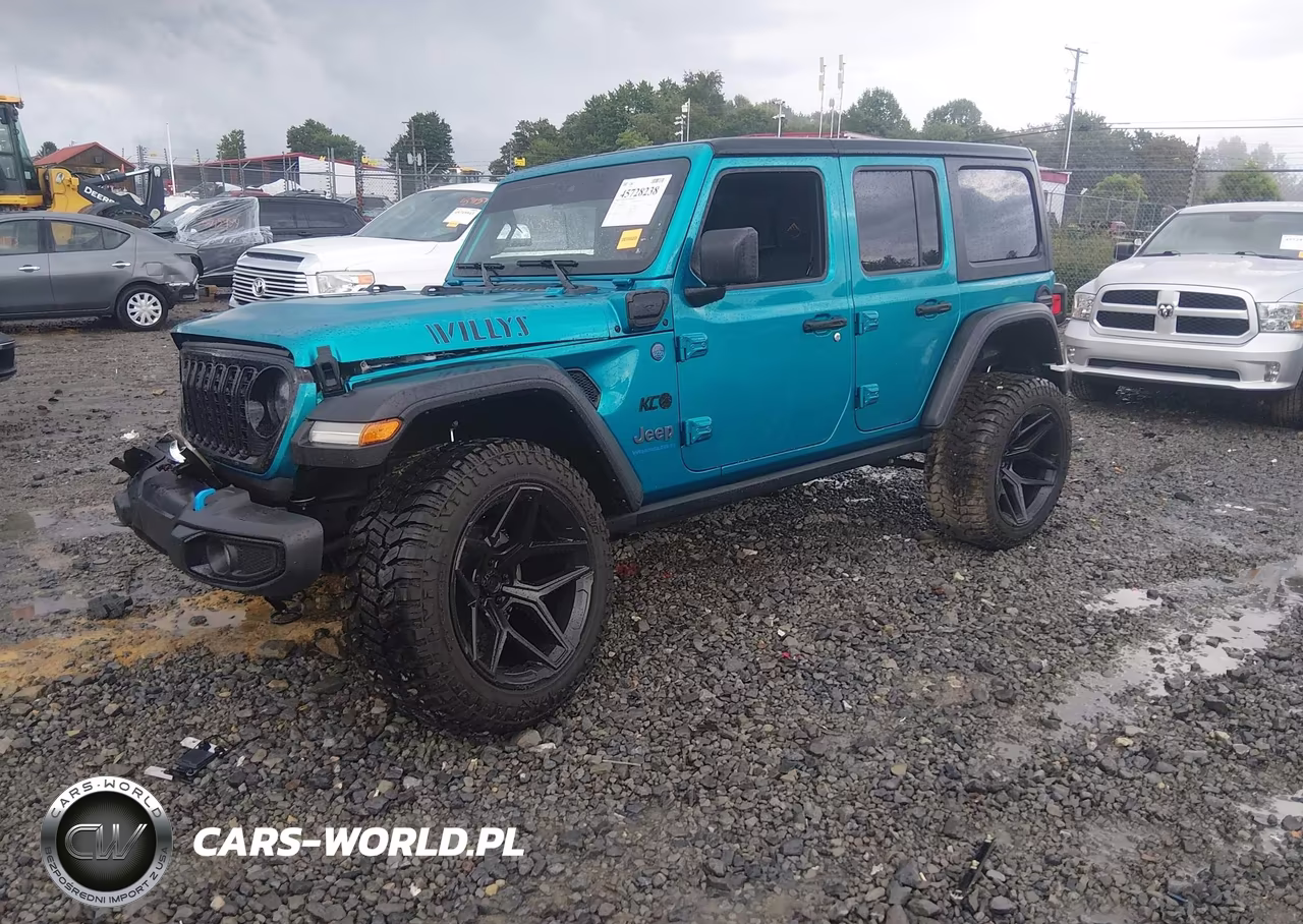 2024 Jeep Wrangler 4Xe Willys 4Xe VIN:1C4RJXN62RW189724 - 2