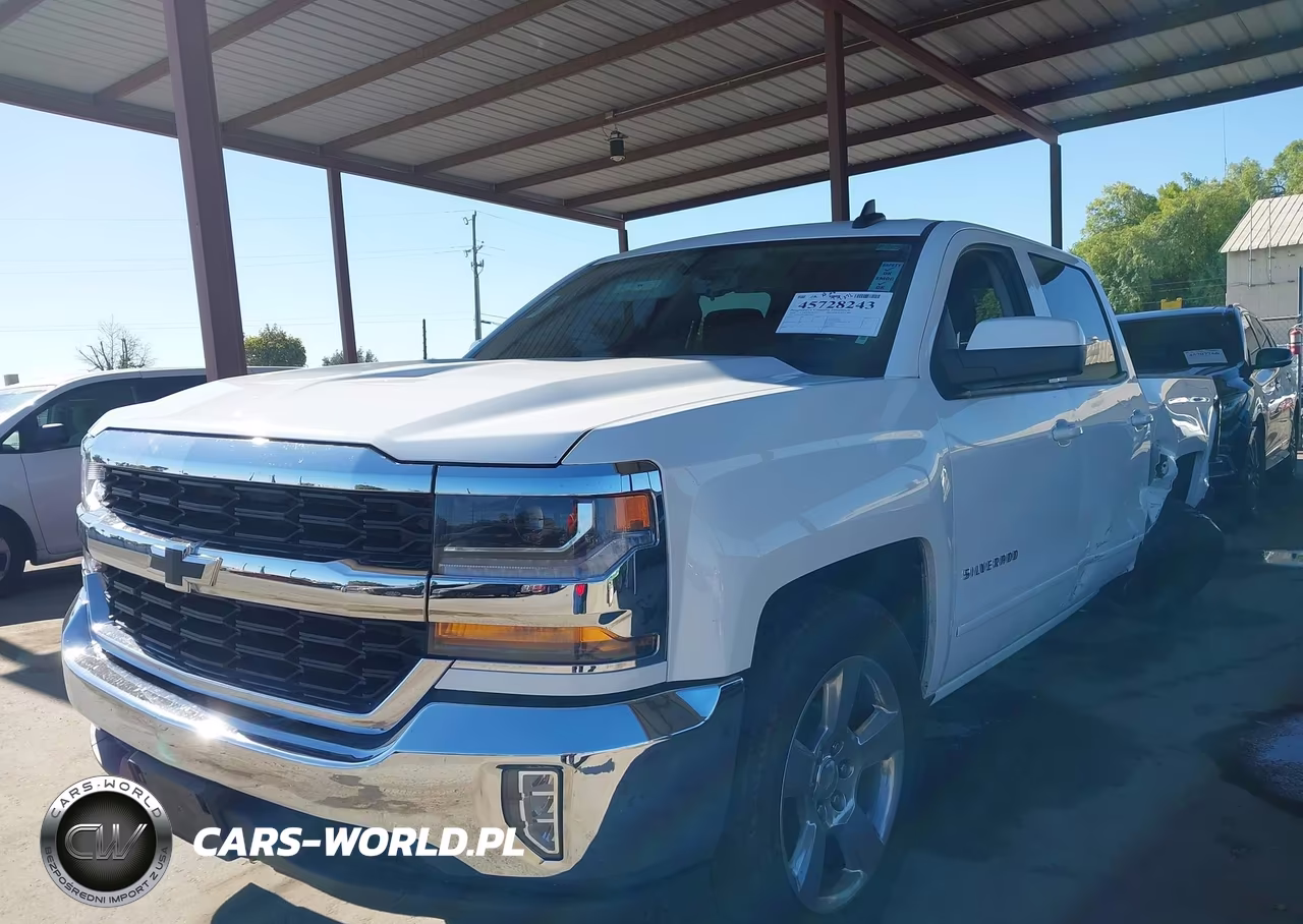 2018 Chevrolet Silverado 1500 1Lt VIN:3GCPCREC0JG328853 - 2