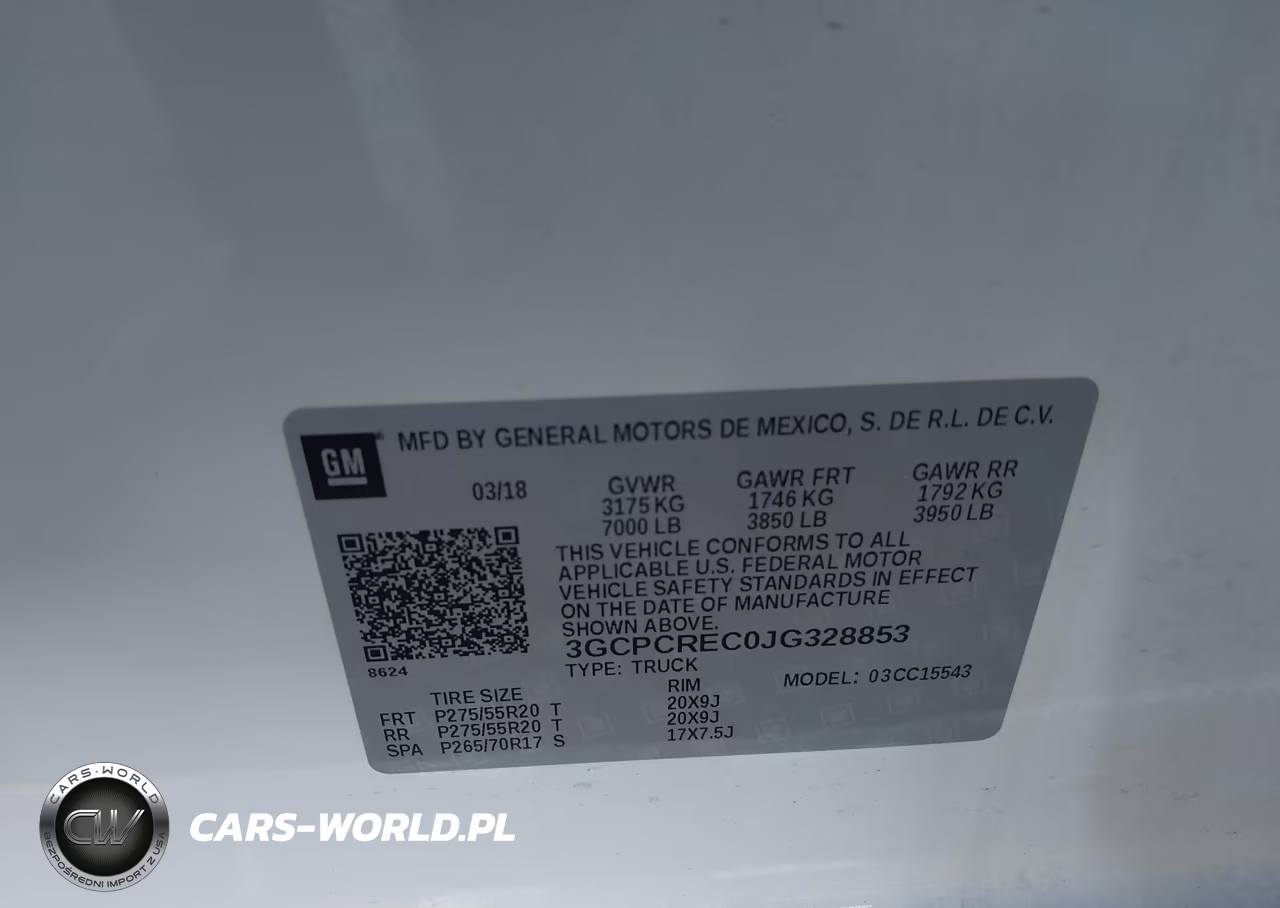 2018 Chevrolet Silverado 1500 1Lt VIN:3GCPCREC0JG328853 - 9