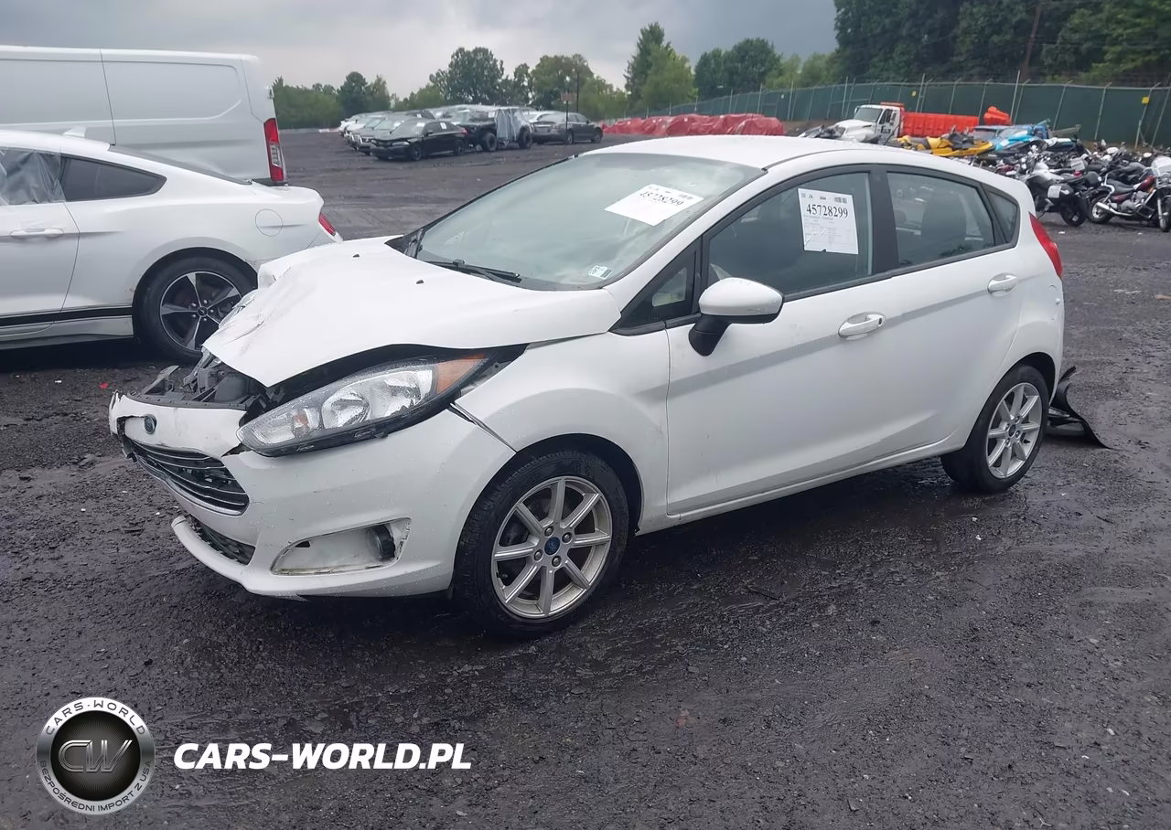 2019 Ford Fiesta Se VIN:3FADP4EJXKM107228 - 2