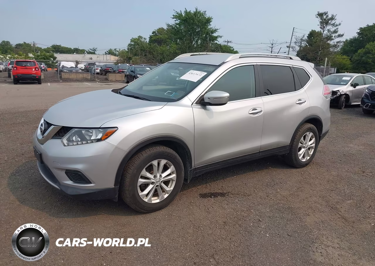 2014 Nissan Rogue Sv VIN:5N1AT2MV7EC758853 - 2