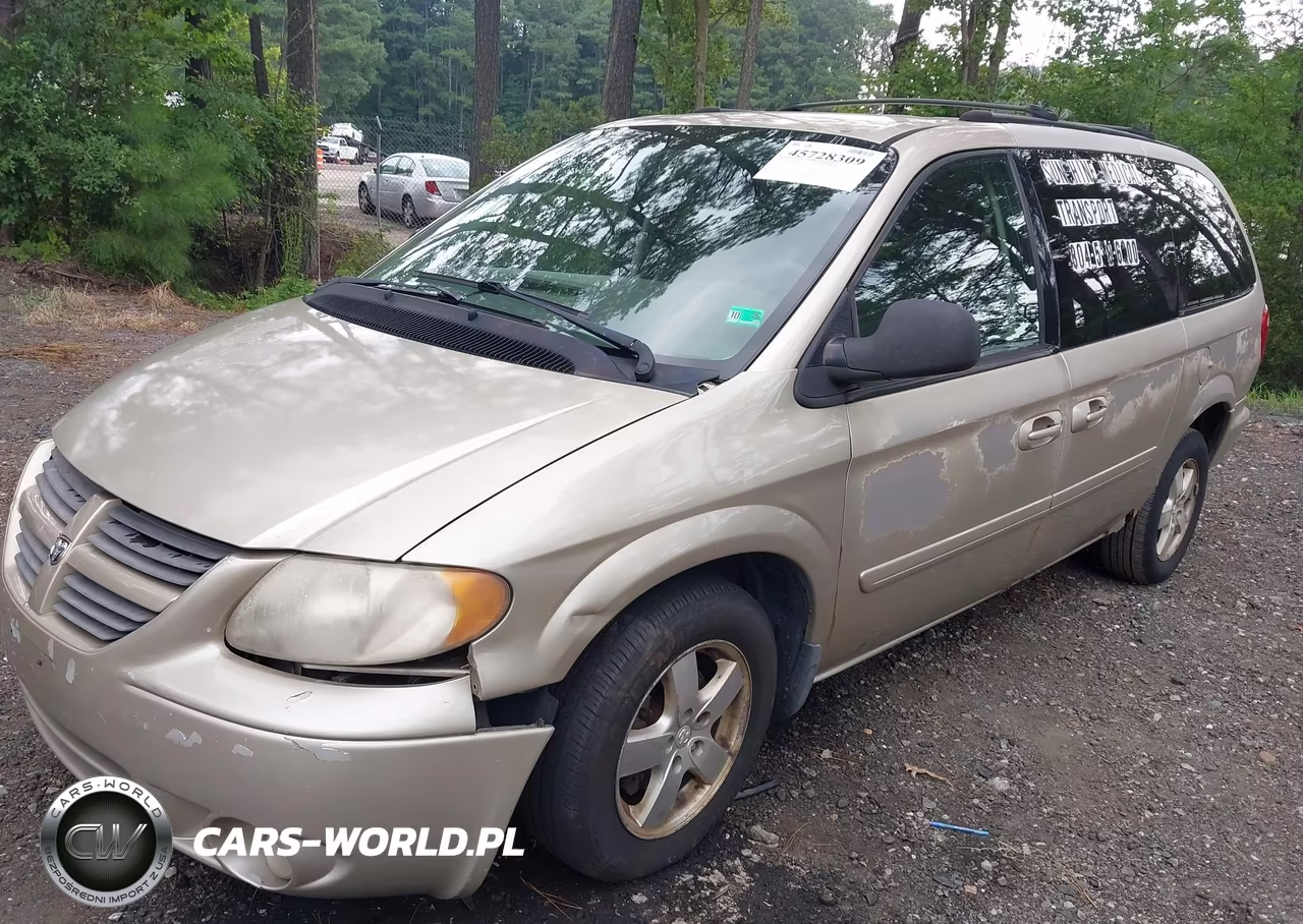 2005 Dodge Grand Caravan Sxt VIN:2D4GP44L55R484804 - 2