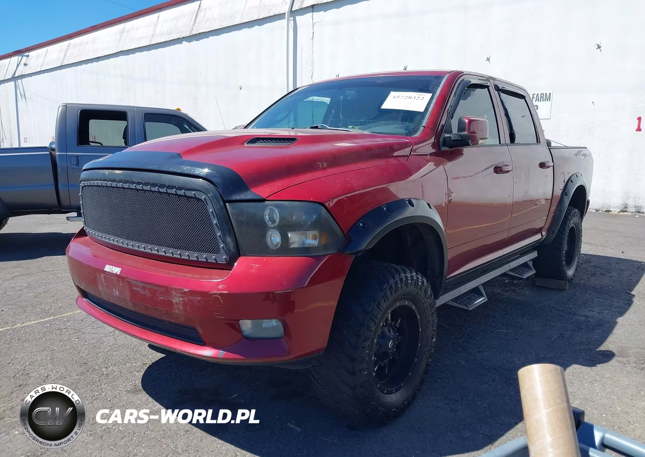 2012 Ram 1500 Sport VIN:1C6RD7MT1CS316189 - 2