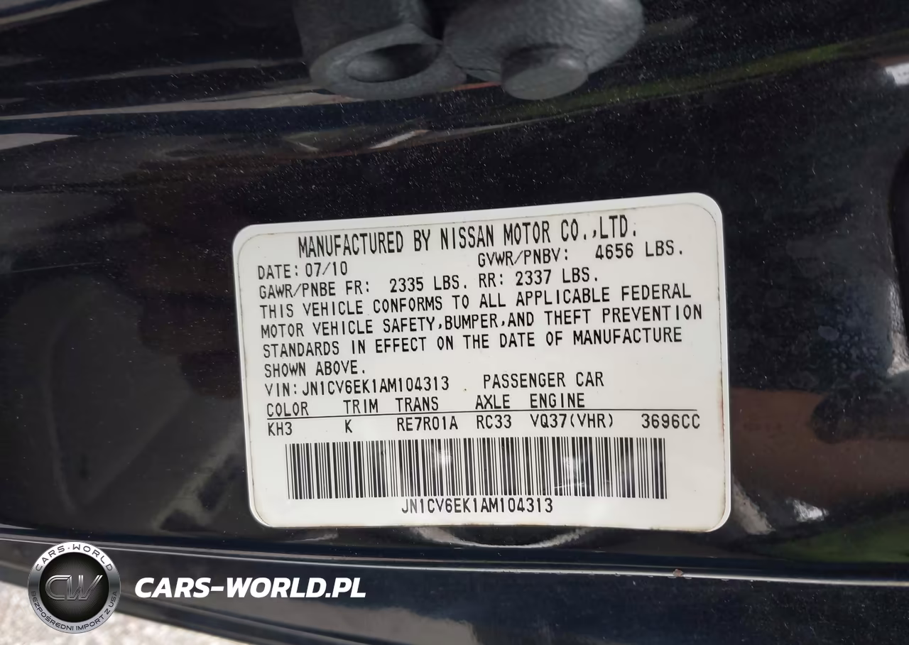2010 Infiniti G37 Journey VIN:JN1CV6EK1AM104313 - 9