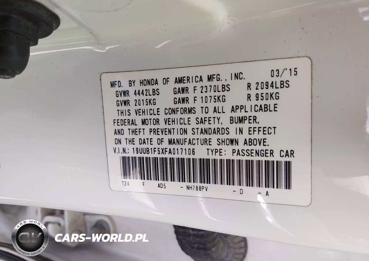 2015 Acura Tlx Tech VIN:19UUB1F5XFA017106 - 8