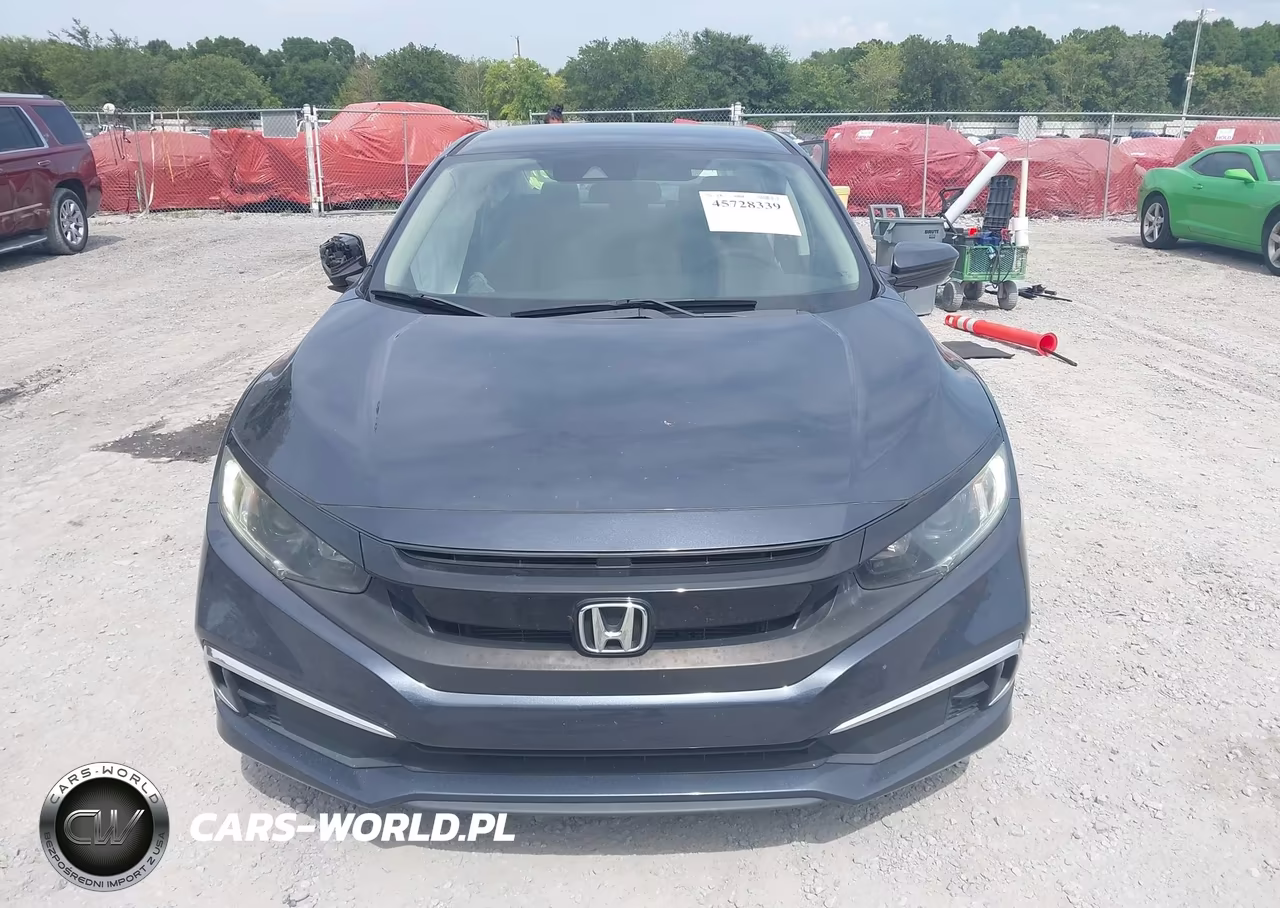 2020 Honda Civic Lx VIN:2HGFC2F6XLH504520 - 12