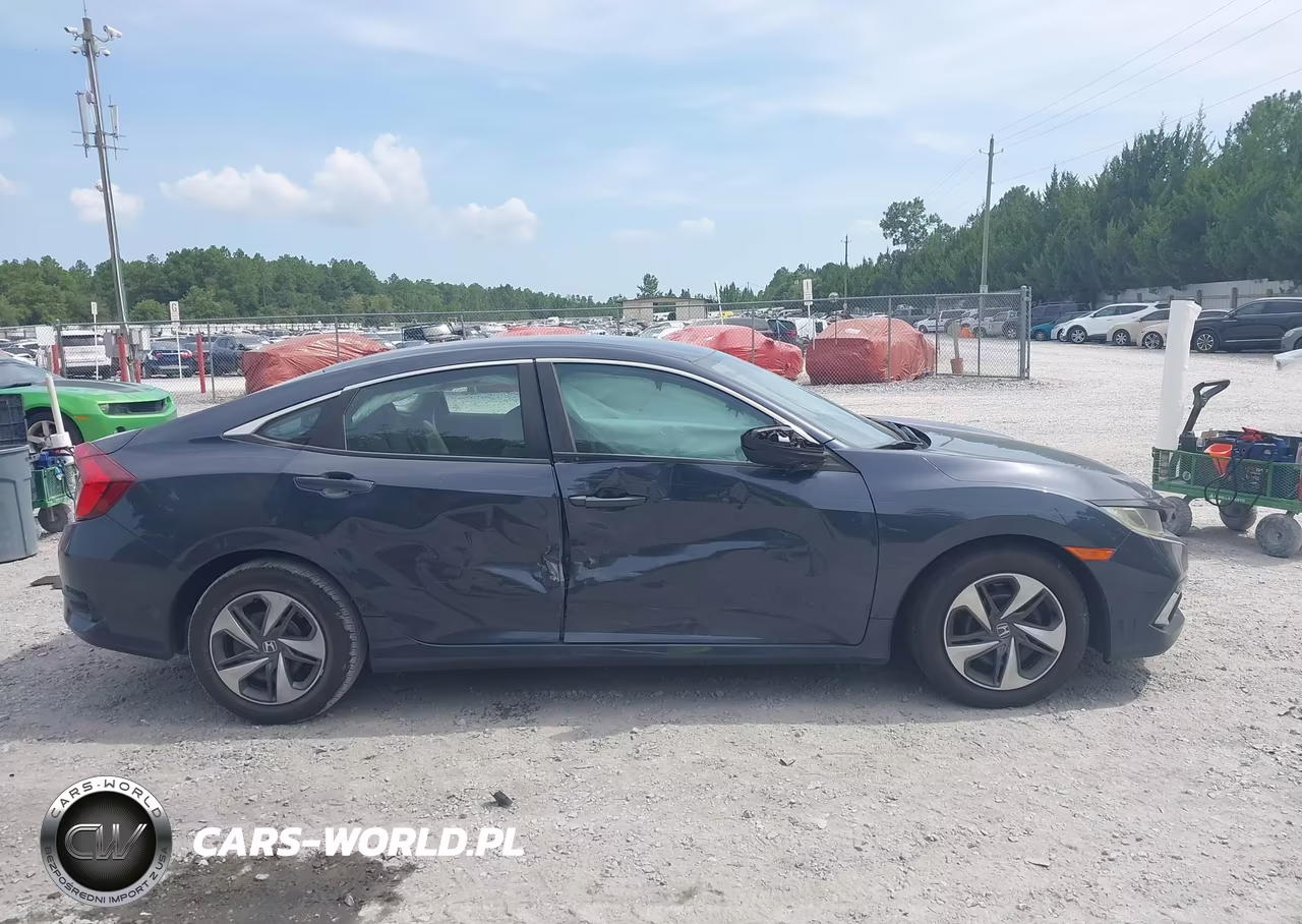 2020 Honda Civic Lx VIN:2HGFC2F6XLH504520 - 13