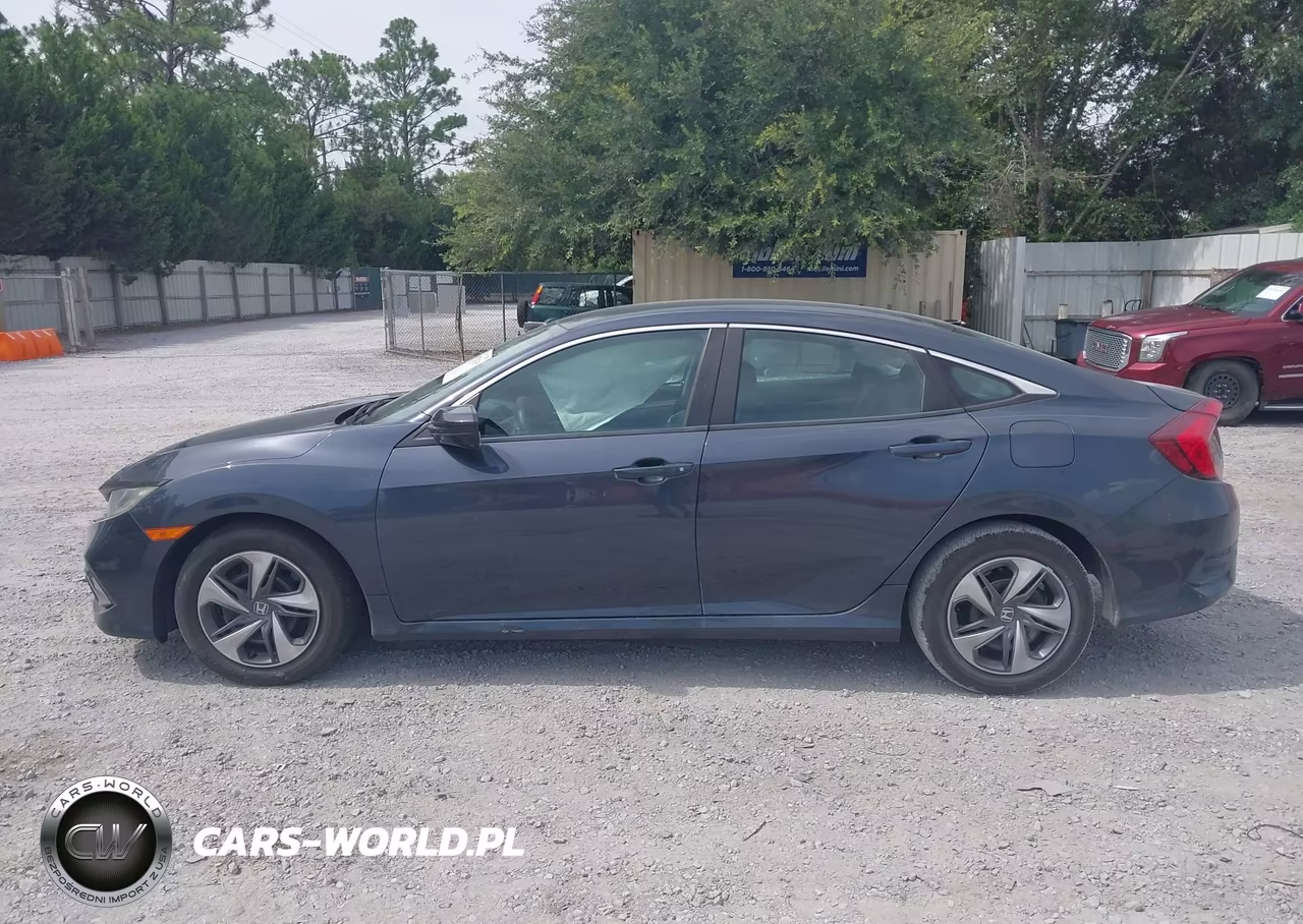2020 Honda Civic Lx VIN:2HGFC2F6XLH504520 - 14