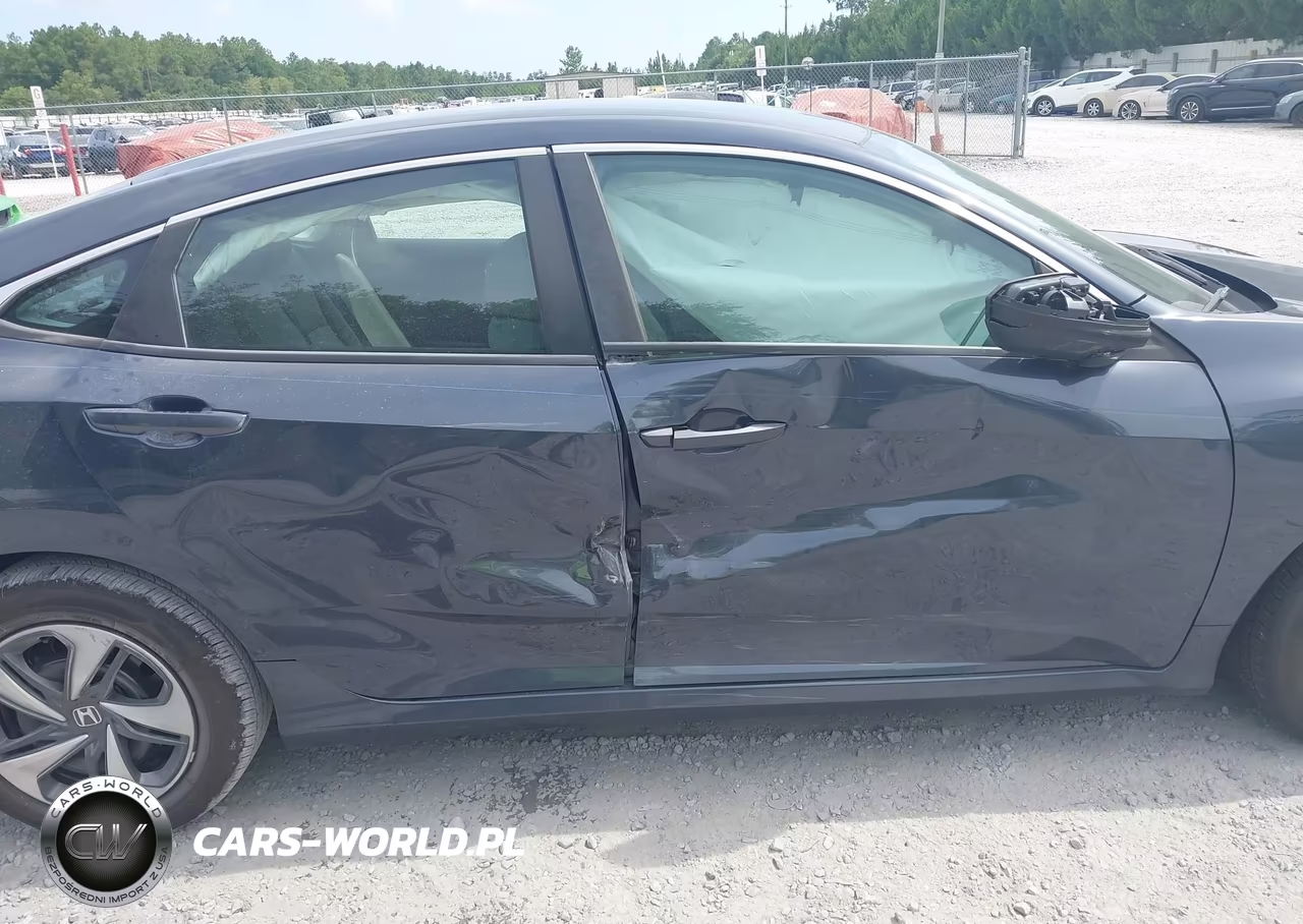 2020 Honda Civic Lx VIN:2HGFC2F6XLH504520 - 6