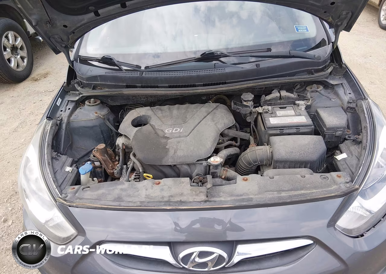 2013 Hyundai Accent Gls VIN:KMHCT4AE0DU349322 - 10