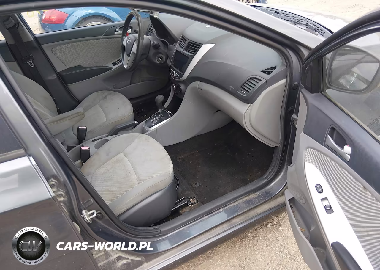 2013 Hyundai Accent Gls VIN:KMHCT4AE0DU349322 - 5