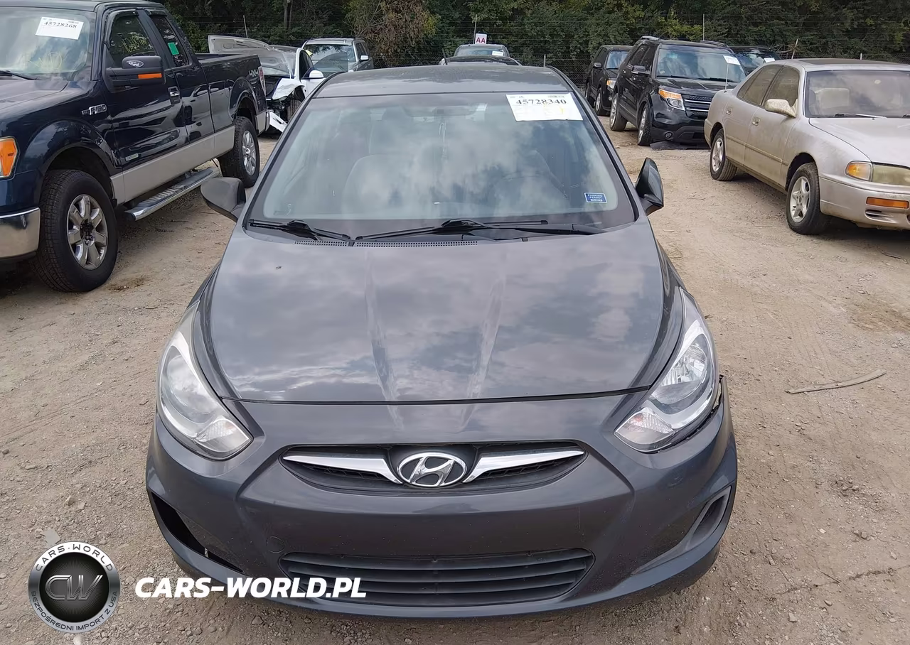 2013 Hyundai Accent Gls VIN:KMHCT4AE0DU349322 - 6