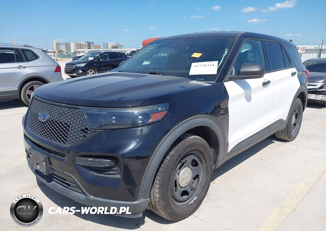 2021 Ford Police Interceptor Utility VIN:1FM5K8AB7MGB04718 - 2