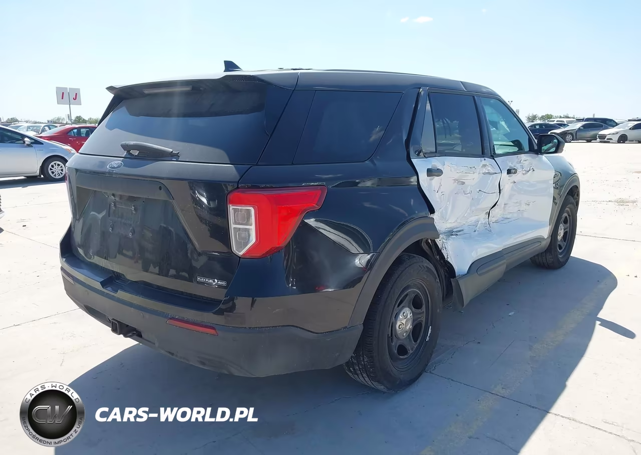 2021 Ford Police Interceptor Utility VIN:1FM5K8AB7MGB04718 - 4