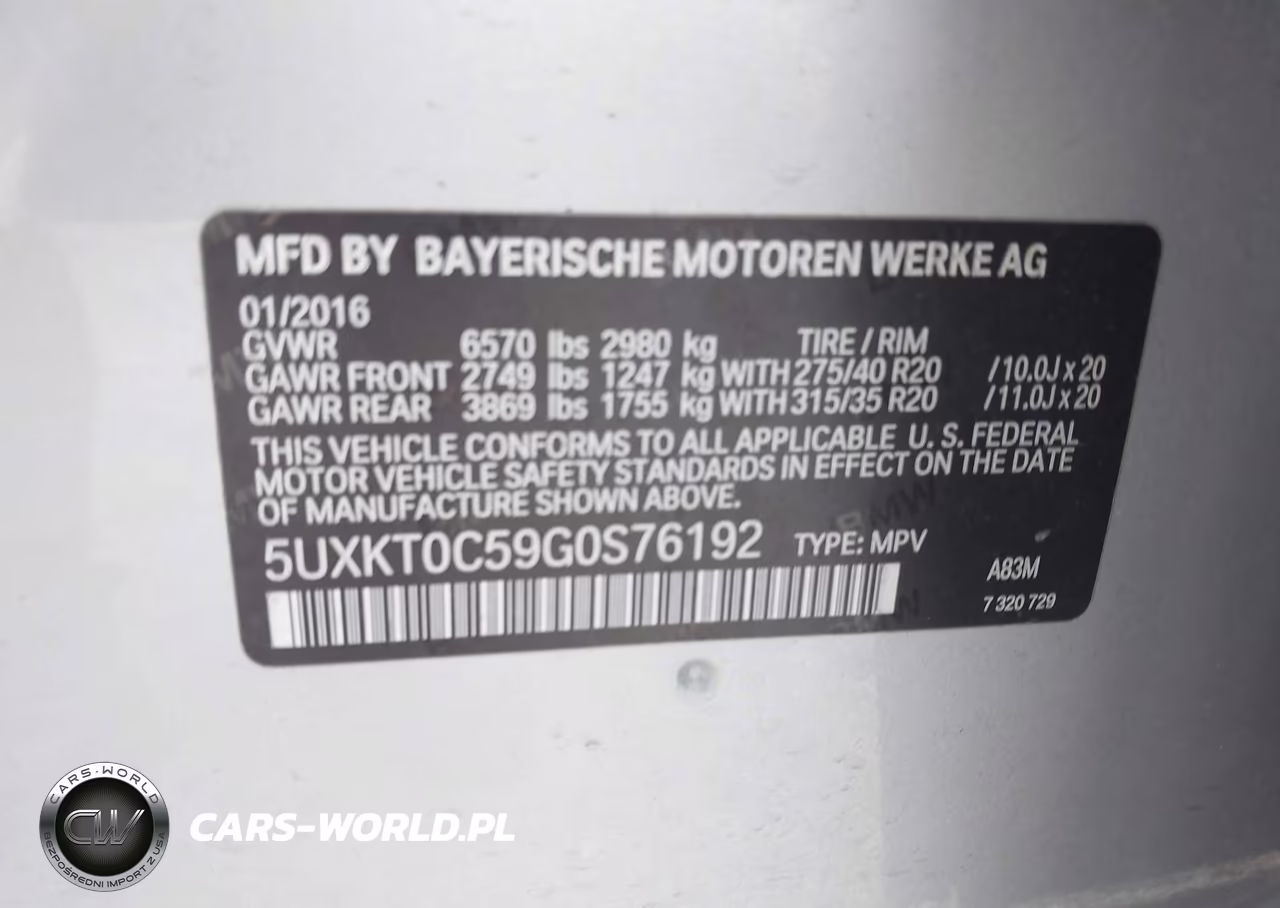 2016 BMW X5 Edrive xDrive40E VIN:5UXKT0C59G0S76192 - 9