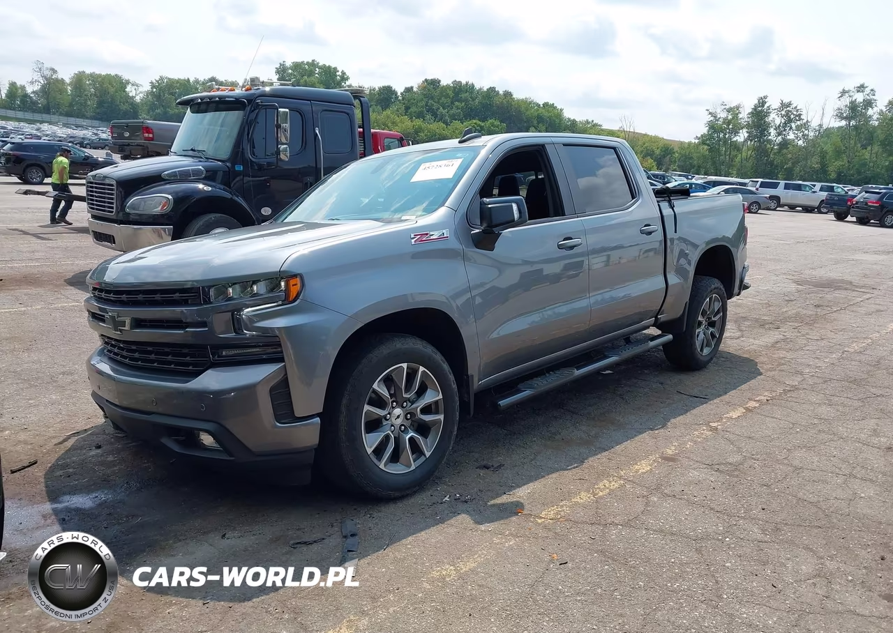 2021 Chevrolet Silverado 1500 4Wd Short Bed Rst VIN:1GCUYEEDXMZ230519 - 2