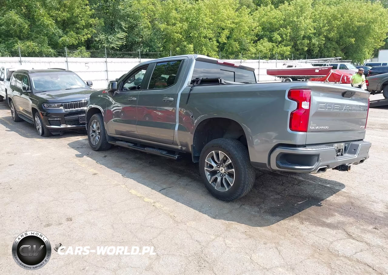2021 Chevrolet Silverado 1500 4Wd Short Bed Rst VIN:1GCUYEEDXMZ230519 - 3