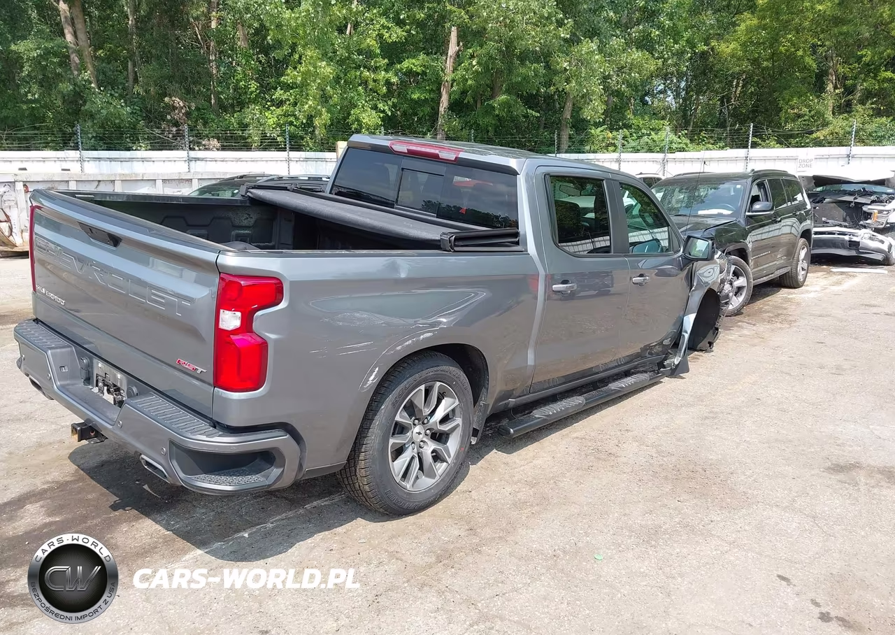 2021 Chevrolet Silverado 1500 4Wd Short Bed Rst VIN:1GCUYEEDXMZ230519 - 4