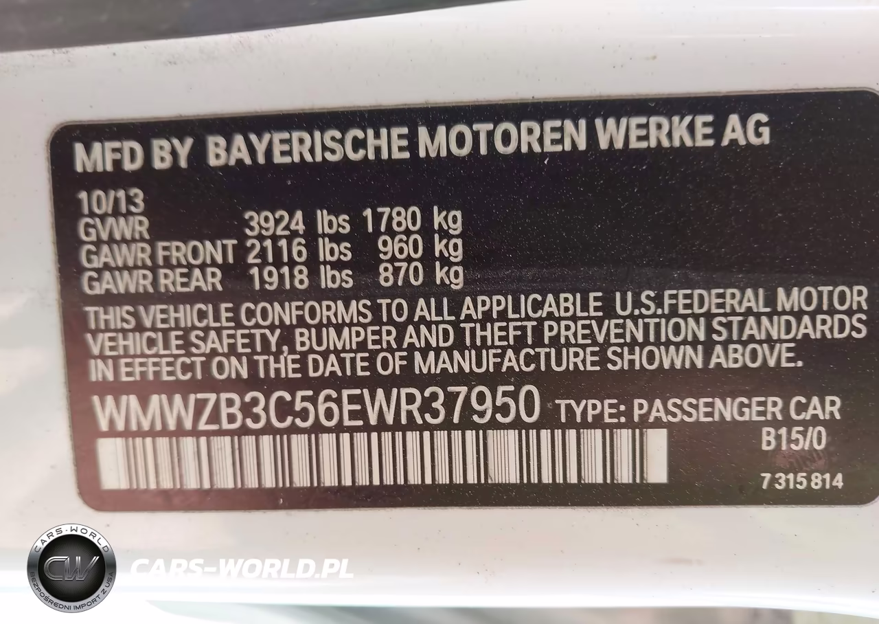 2014 Mini Countryman Cooper VIN:WMWZB3C56EWR37950 - 9
