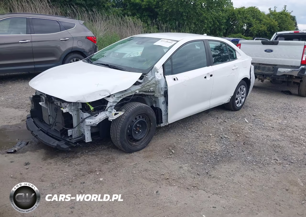 2021 Toyota Corolla Le VIN:5YFEPMAE1MP176182 - 2