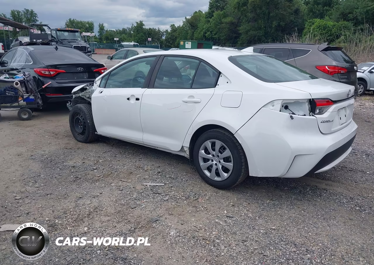 2021 Toyota Corolla Le VIN:5YFEPMAE1MP176182 - 3