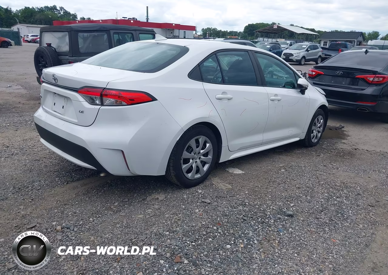 2021 Toyota Corolla Le VIN:5YFEPMAE1MP176182 - 4