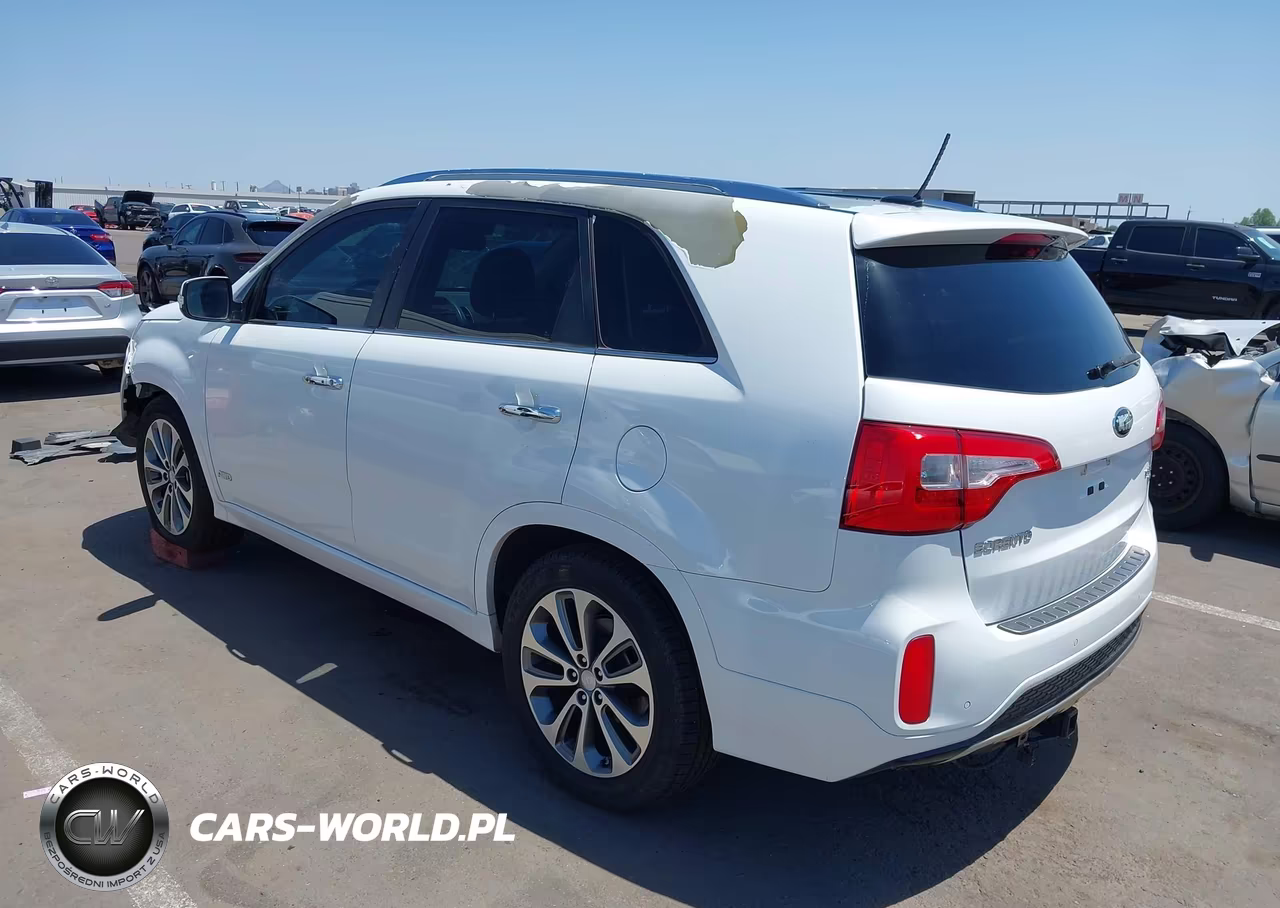 2014 Kia Sorento Sx V6 VIN:5XYKWDA77EG527481 - 3
