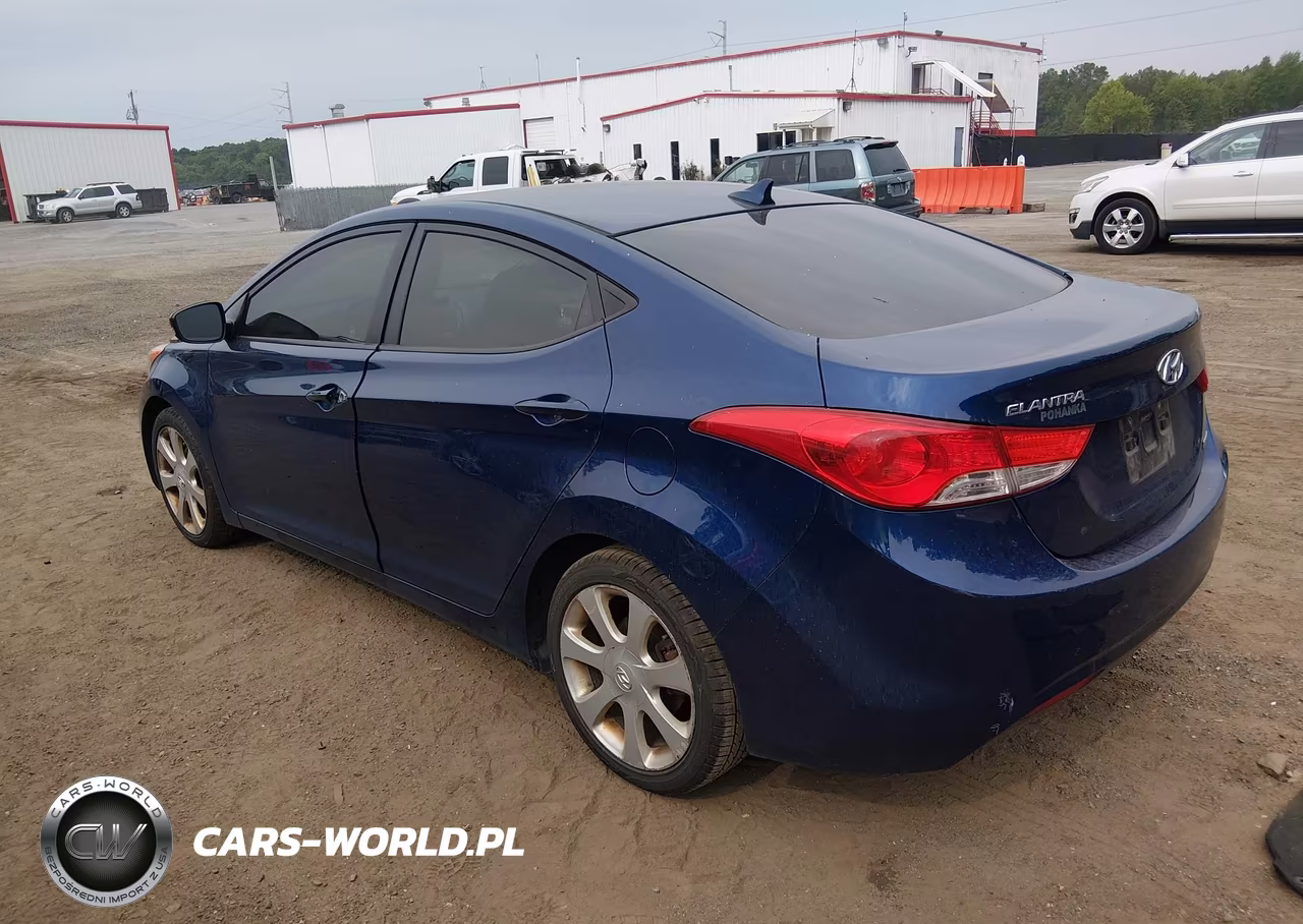 2013 Hyundai Elantra Limited VIN:KMHDH4AE6DU519544 - 3