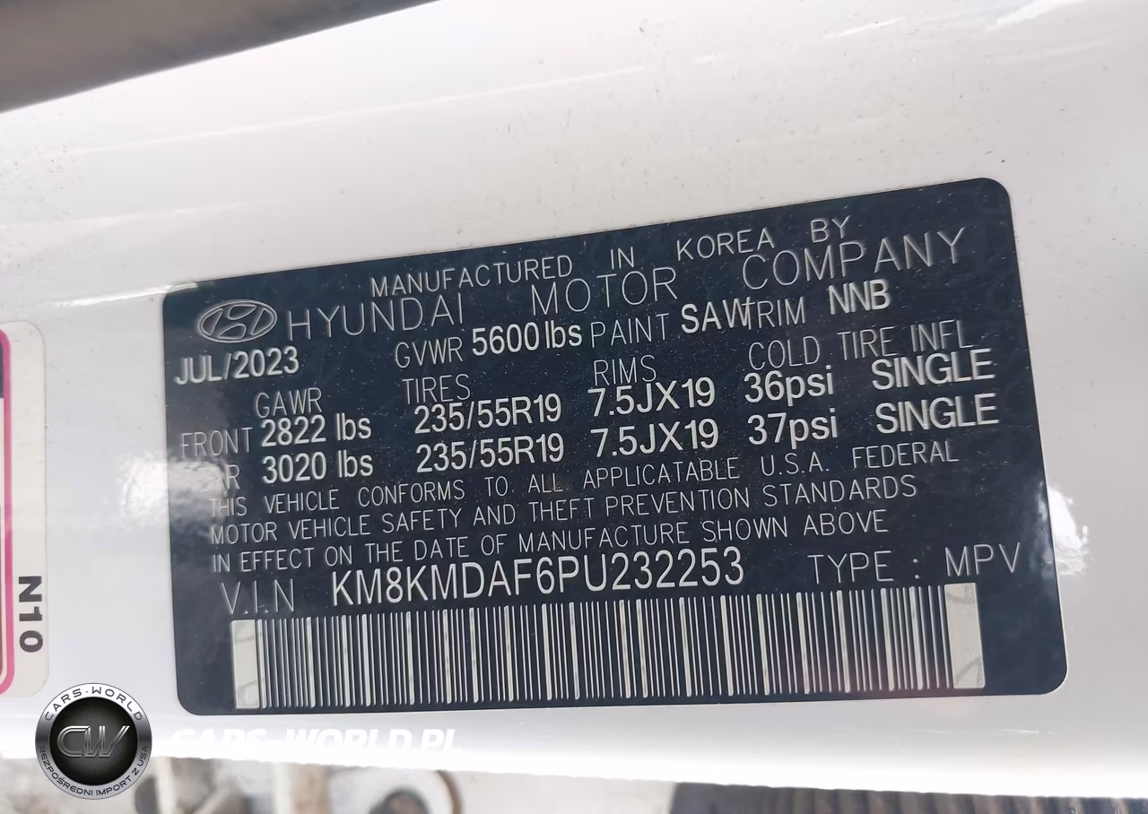 2023 Hyundai Ioniq 5 Se VIN:KM8KMDAF6PU232253 - 9