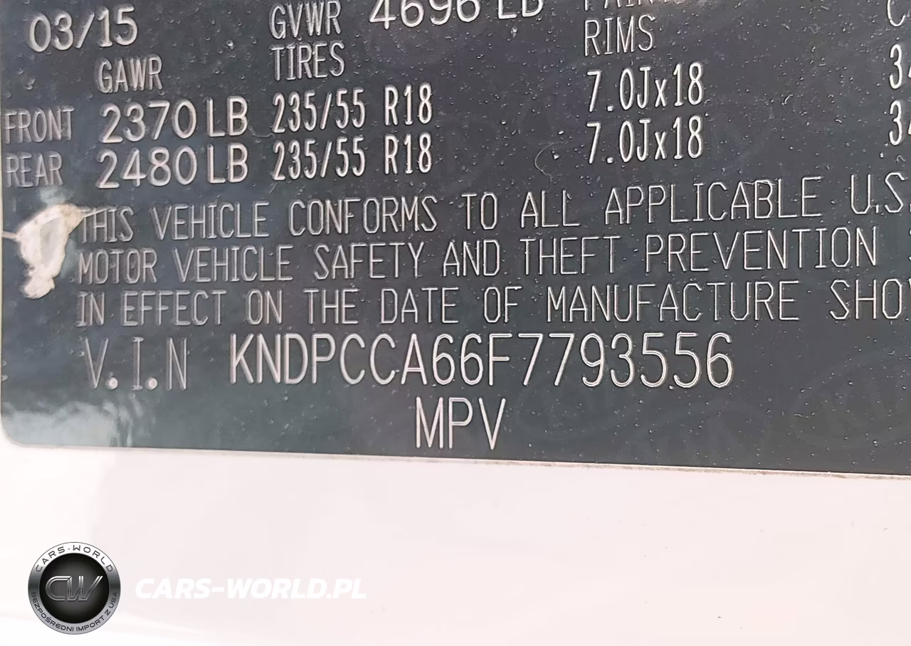 2015 Kia Sportage Sx VIN:KNDPCCA66F7793556 - 9