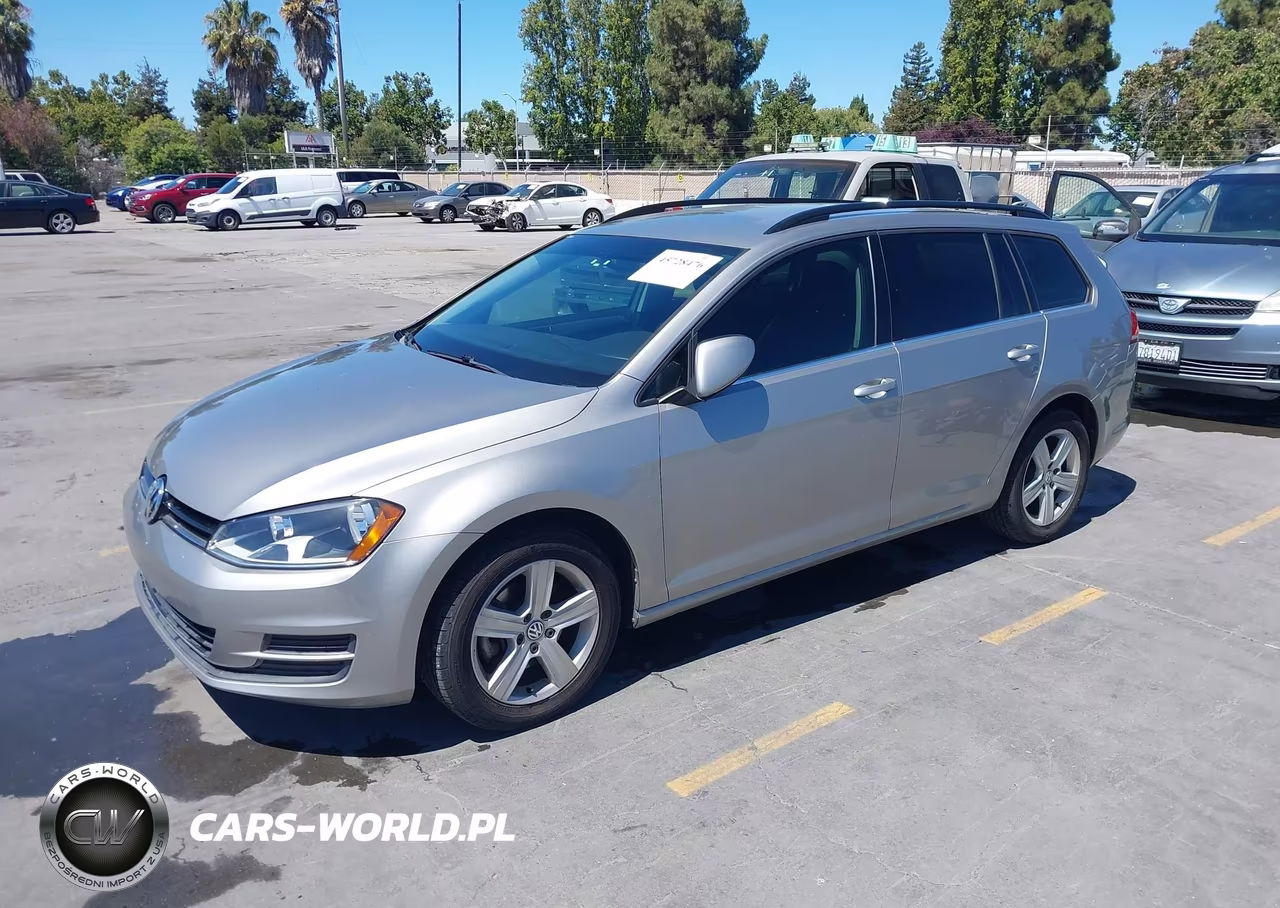 2015 Volkswagen Golf Sportwagen Tdi S 4-Door VIN:3VWCA7AU1FM519470 - 2