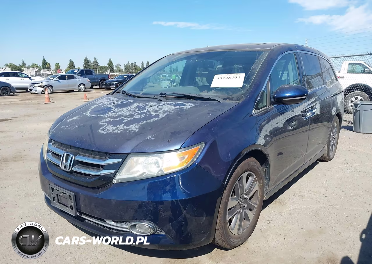 2014 Honda Odyssey Touring-Touring Elite VIN:5FNRL5H91EB088256 - 2