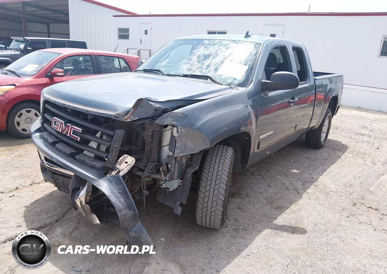 2010 GMC Sierra 1500 Sle VIN:1GTSKVE32AZ206095 - 2