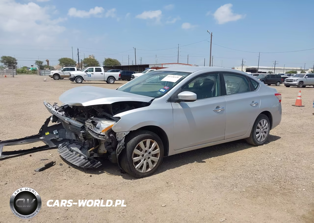 2015 Nissan Sentra Fe+ S-S-Sl-Sr-Sv VIN:3N1AB7AP1FL664549 - 2