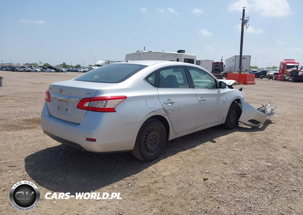2015 Nissan Sentra Fe+ S-S-Sl-Sr-Sv VIN:3N1AB7AP1FL664549 - 4