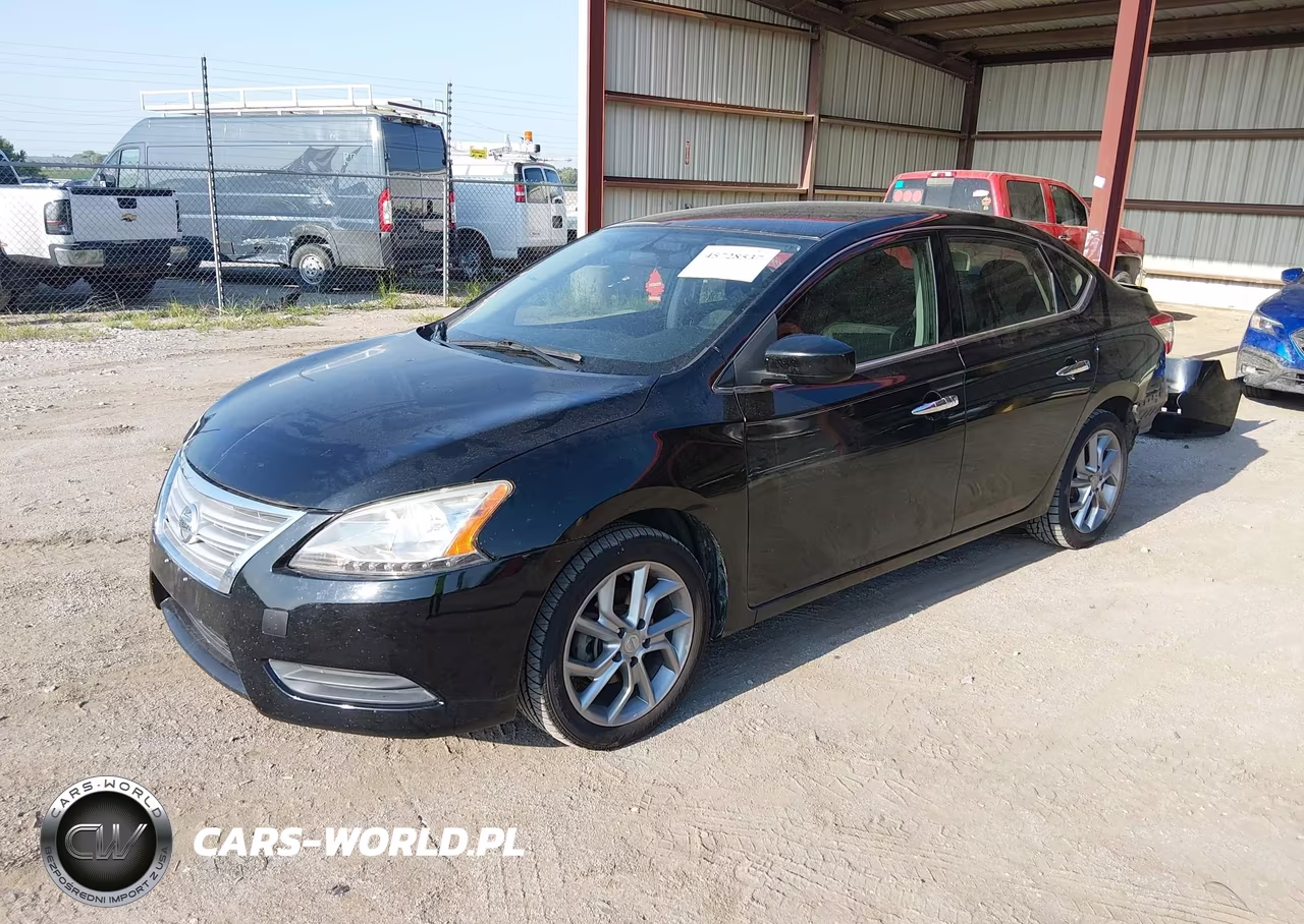 2015 Nissan Sentra Sv VIN:3N1AB7APXFL642081 - 2