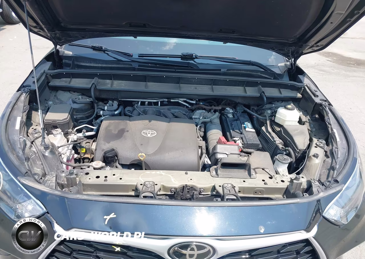 2022 Toyota Highlander L VIN:5TDCZRBH6NS584628 - 10