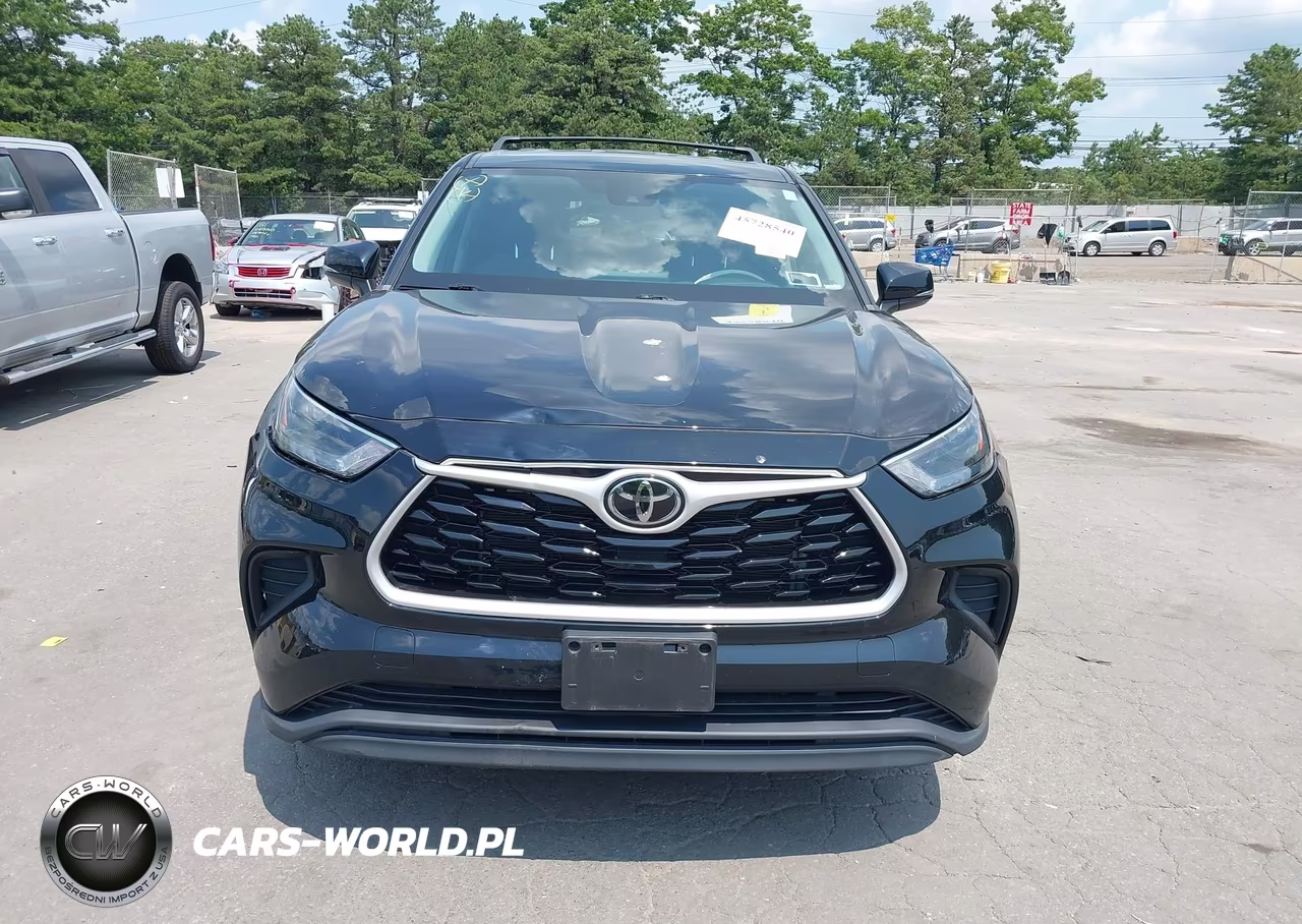 2022 Toyota Highlander L VIN:5TDCZRBH6NS584628 - 12