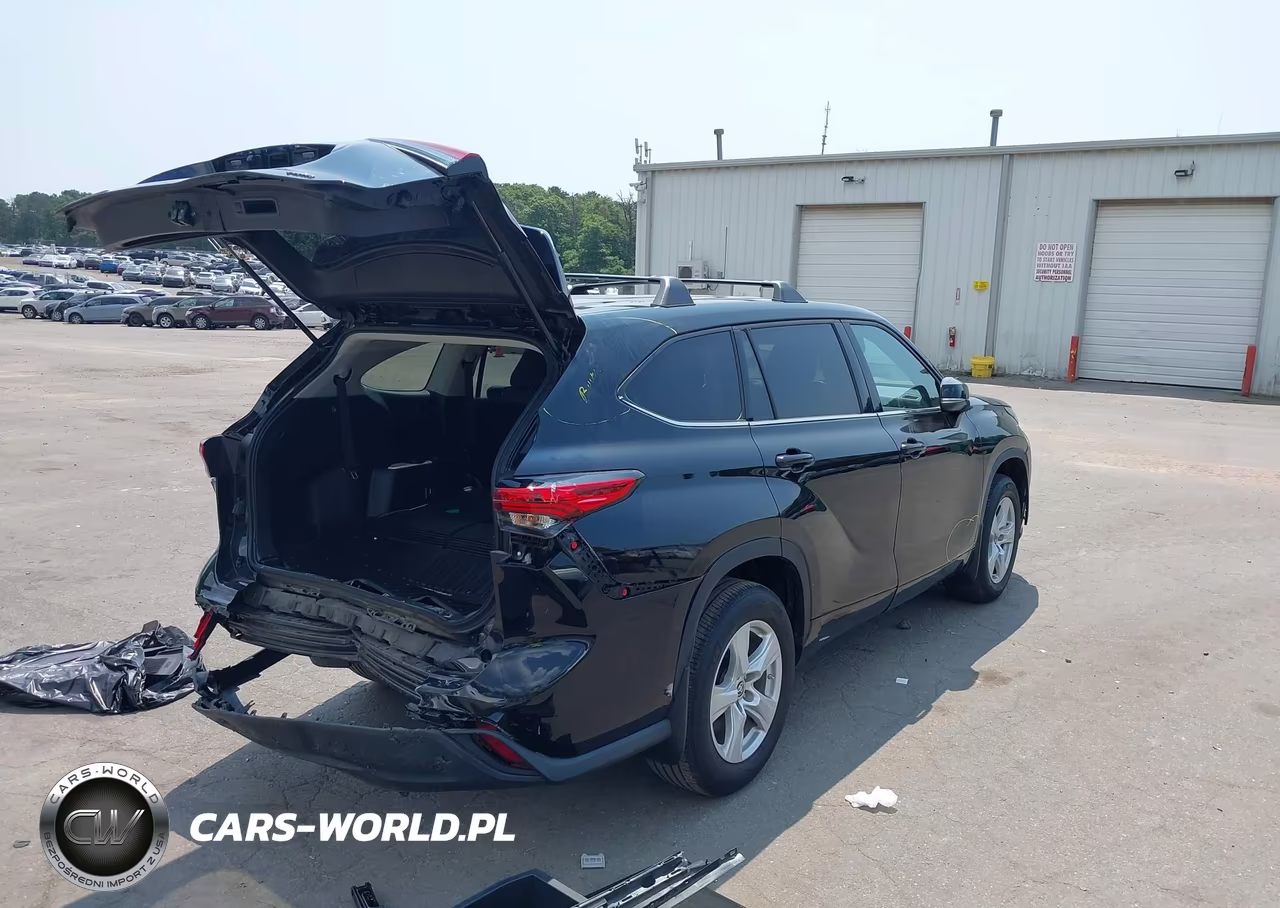 2022 Toyota Highlander L VIN:5TDCZRBH6NS584628 - 4