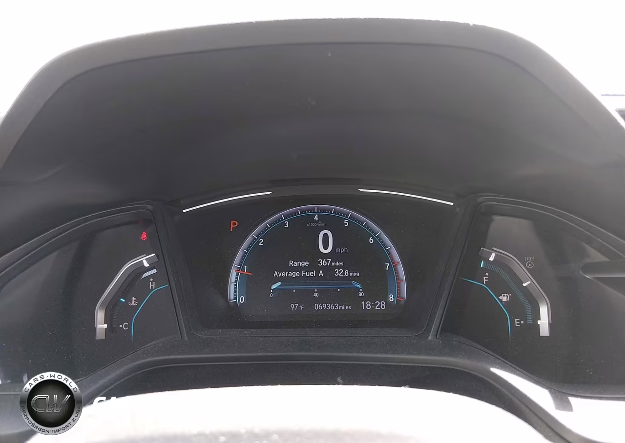 2019 Honda Civic Lx VIN:2HGFC4B69KH307497 - 7