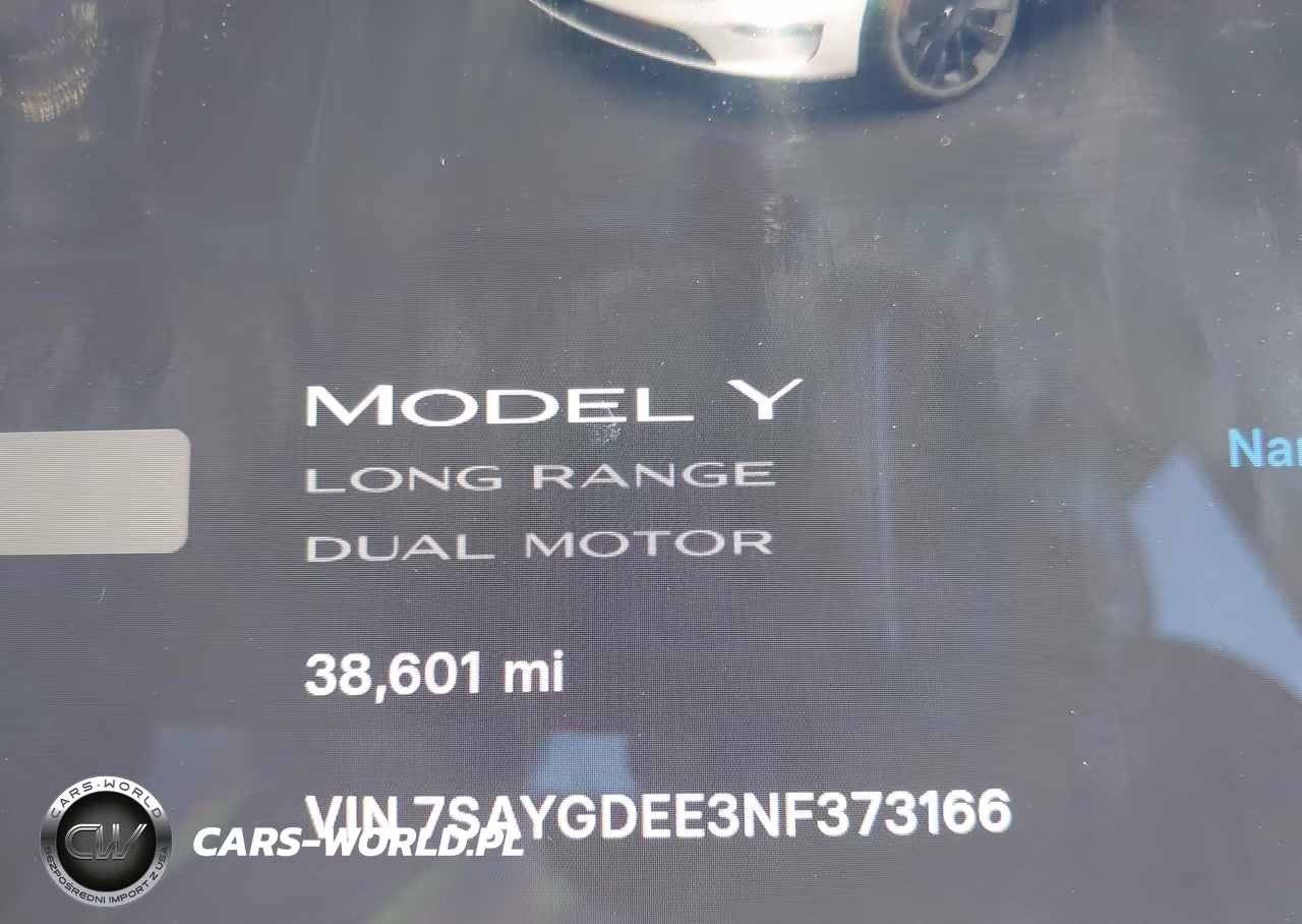2022 Tesla Model Y Long Range Dual Motor All-Wheel Drive VIN:7SAYGDEE3NF373166 - 14