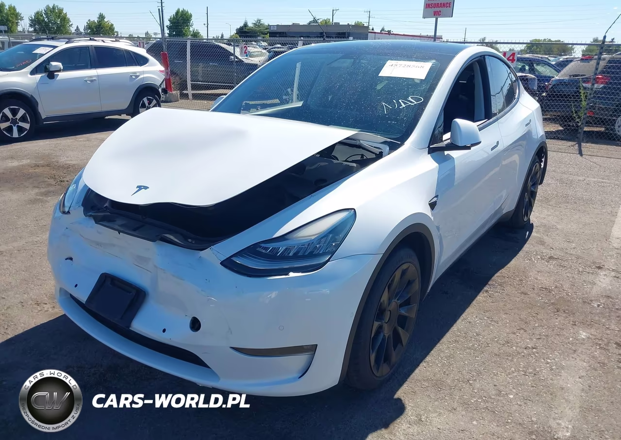 2022 Tesla Model Y Long Range Dual Motor All-Wheel Drive VIN:7SAYGDEE3NF373166 - 2