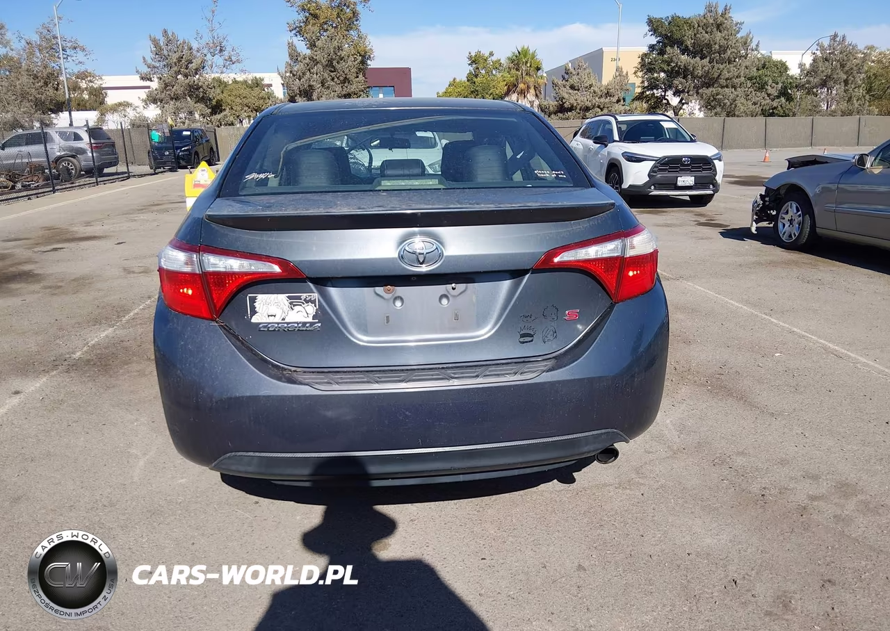 2015 Toyota Corolla S Plus VIN:5YFBURHEXFP274337 - 17
